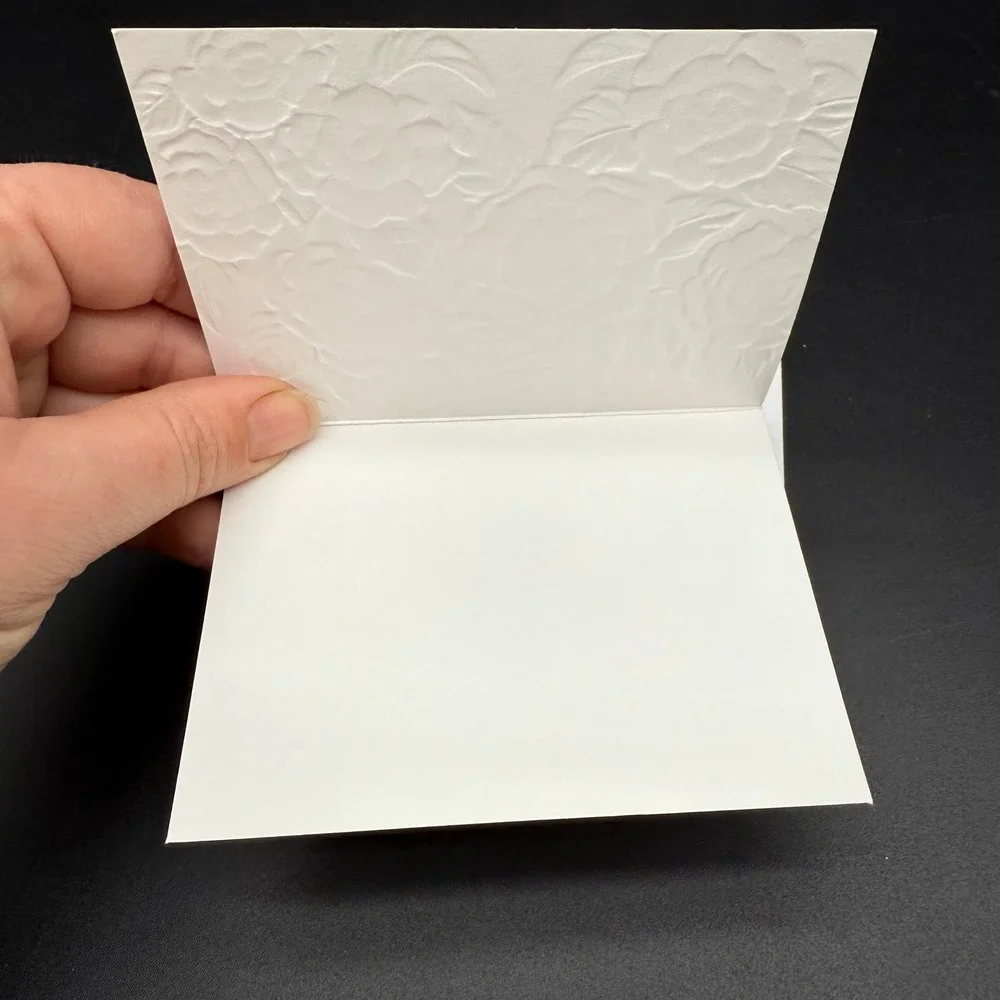 Vintage Embossed Botanical Notecard Heart Rose by Sarah-Jane Gillespie‎ 4